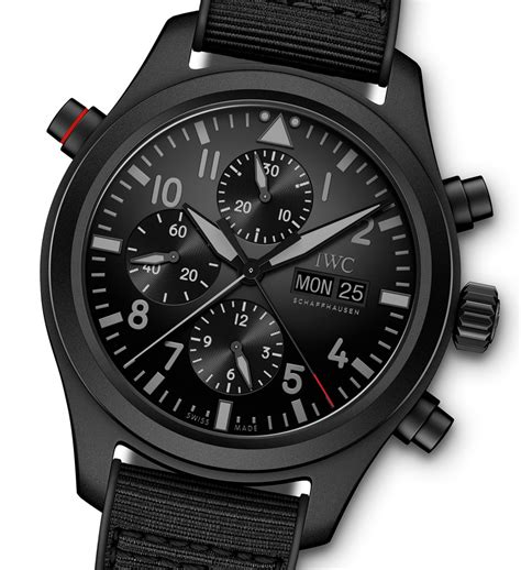 iwc top gun double chronograph|iwc pilot top gun.